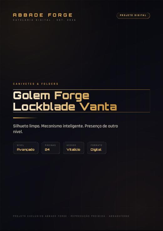 Golem Forge Lockblade Vanta