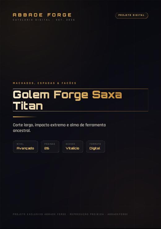 Golem Forge Saxa Titan