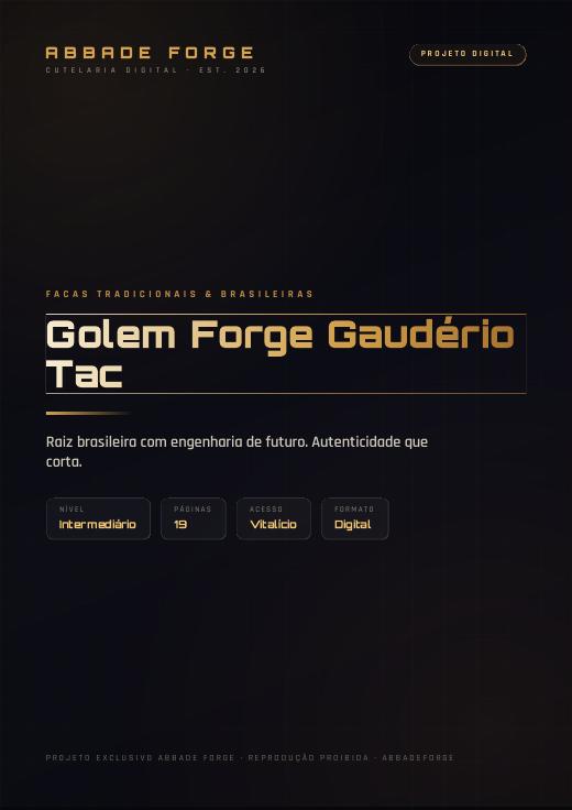 Golem Forge Gaudério Tac
