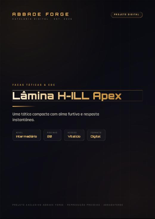 Lâmina H-ILL Apex