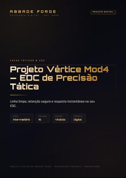Projeto Vértice Mod4 — EDC de Precisão Tática