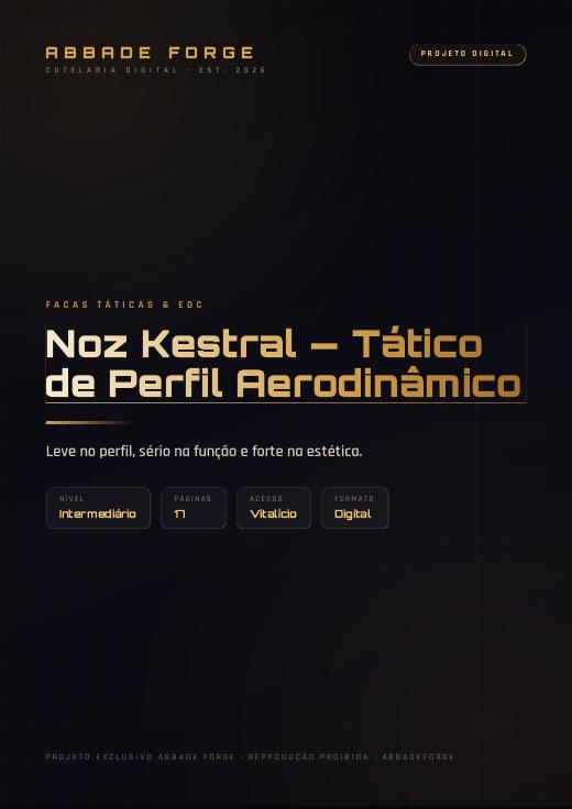 Noz Kestral — Tático de Perfil Aerodinâmico