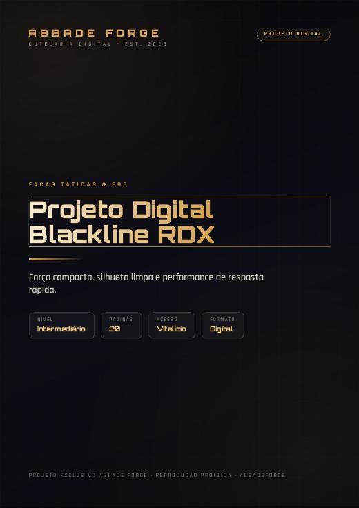 Projeto Digital Blackline RDX