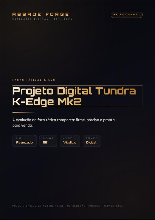 Projeto Digital Tundra K-Edge Mk2