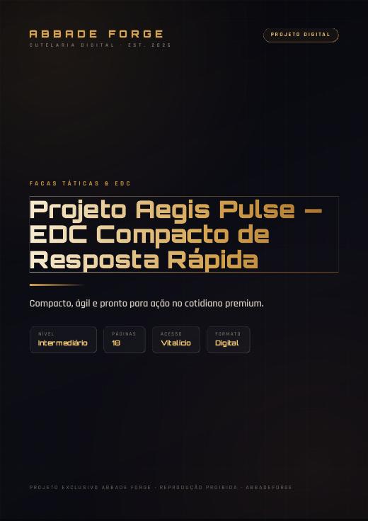 Projeto Aegis Pulse — EDC Compacto de Resposta Rápida