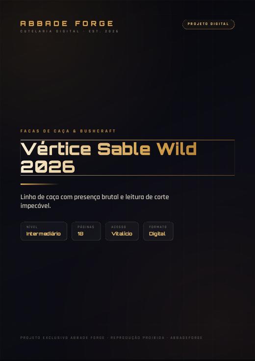 Vértice Sable Wild 2026