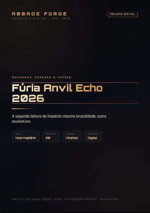 Fúria Anvil Echo 2026