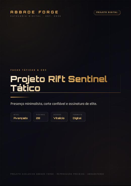 Projeto Rift Sentinel Tático
