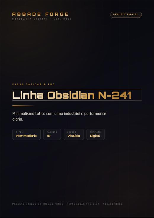Linha Obsidian N-241