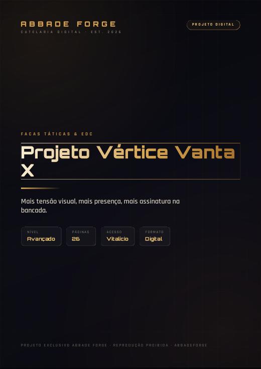 Projeto Vértice Vanta X