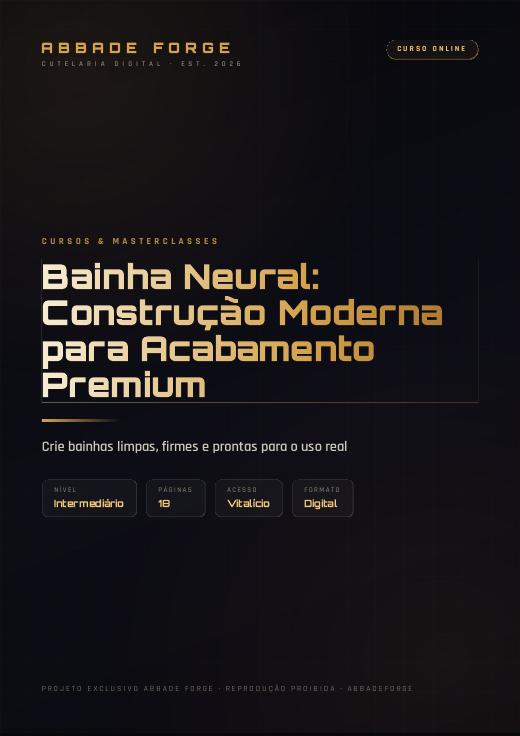 Kit Cursos & Masterclasses de Cutelaria — prévia 1