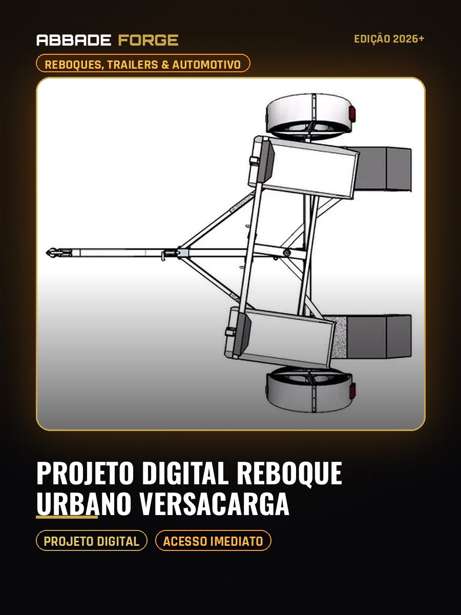 Projeto Digital Reboque Urbano VersaCarga