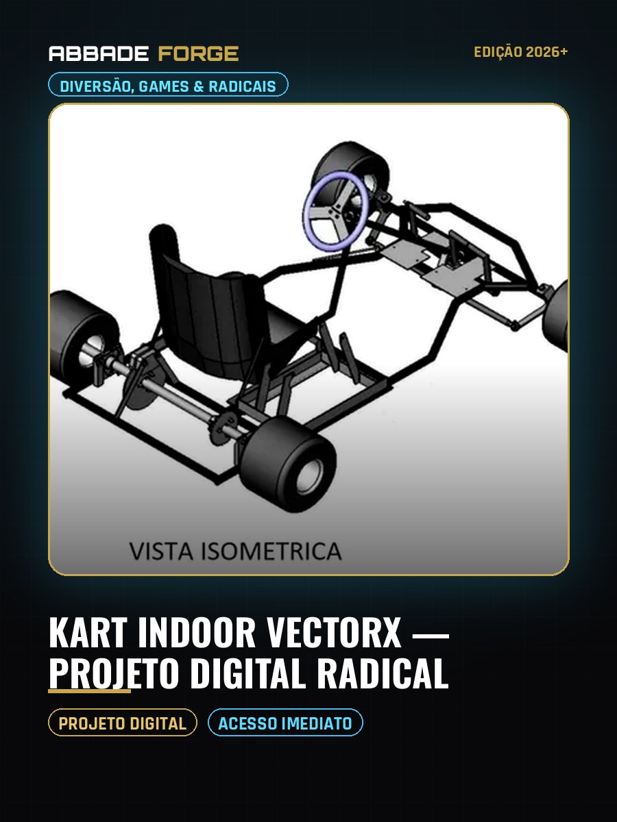 Kart Indoor VectorX — Projeto Digital Radical