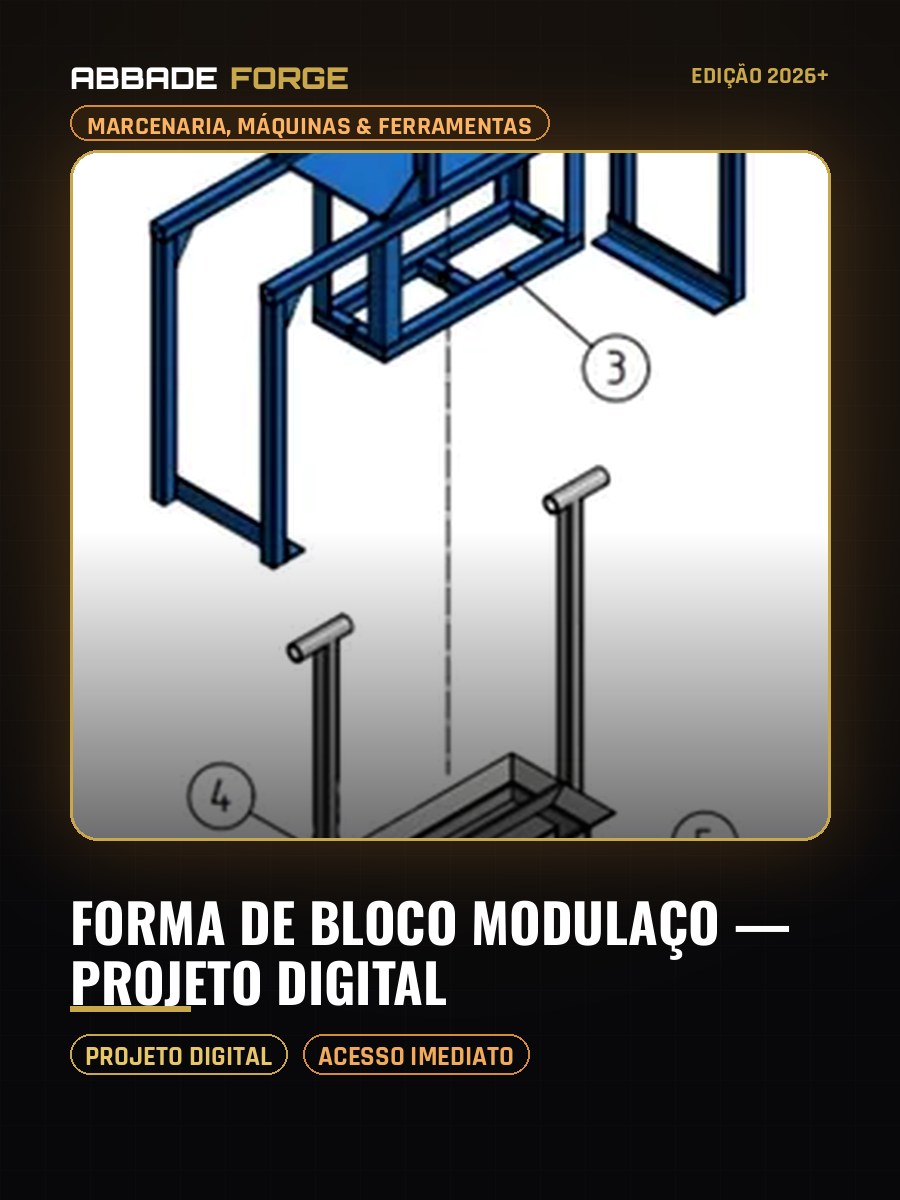 Forma de Bloco ModulAço — Projeto Digital