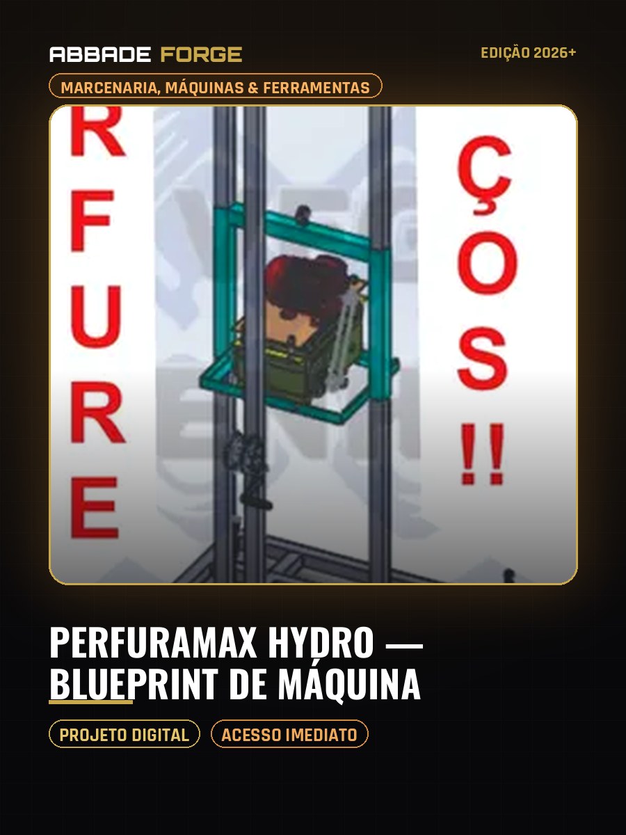 PerfuraMax Hydro — Blueprint de Máquina