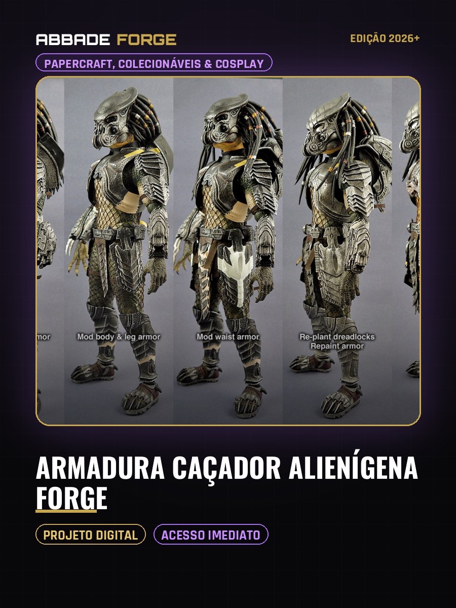 Armadura Caçador Alienígena Forge